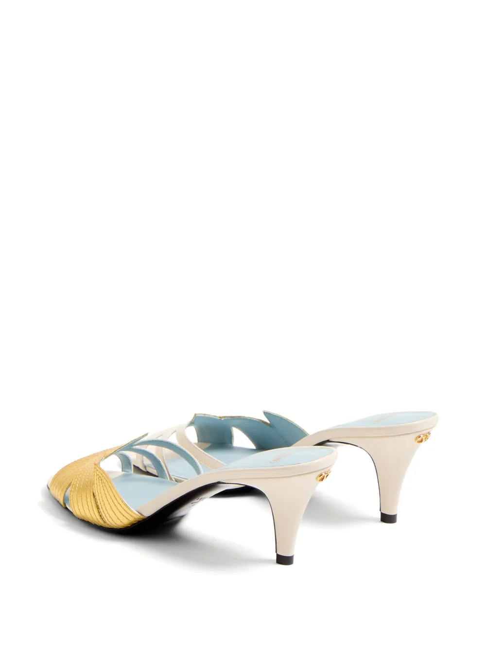 Valentino Open-toe High-heeled Sandals In Neutral