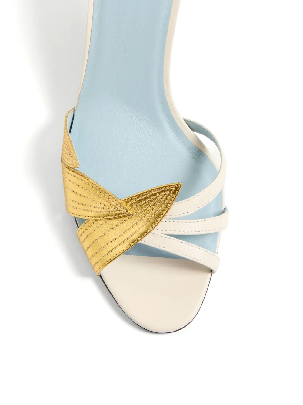 Valentino Open-toe High-heeled Sandals In Neutral