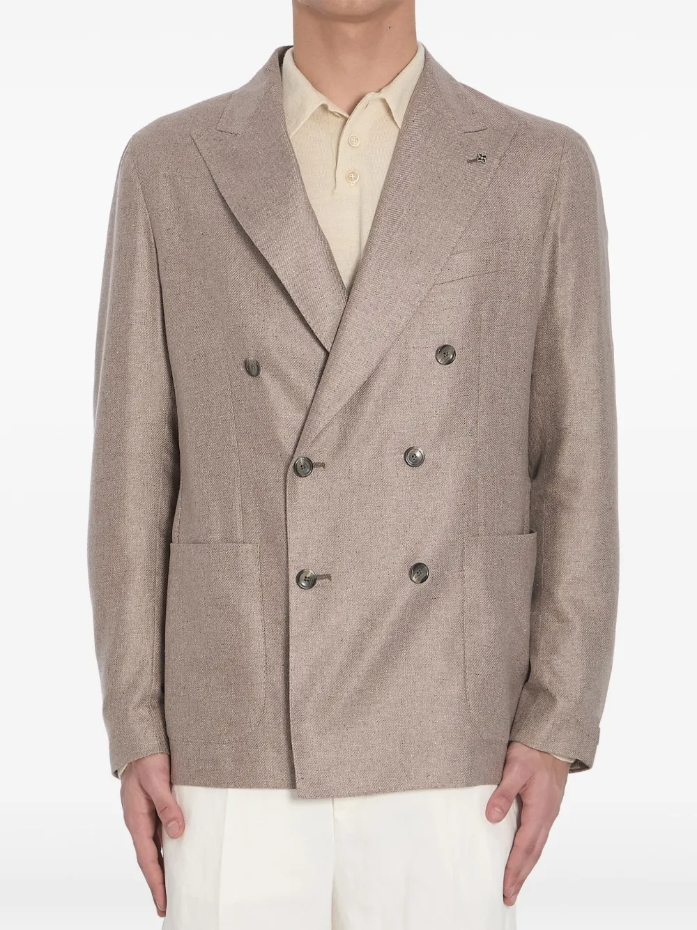 Tagliatore blazer de seda | neutro | Image 1