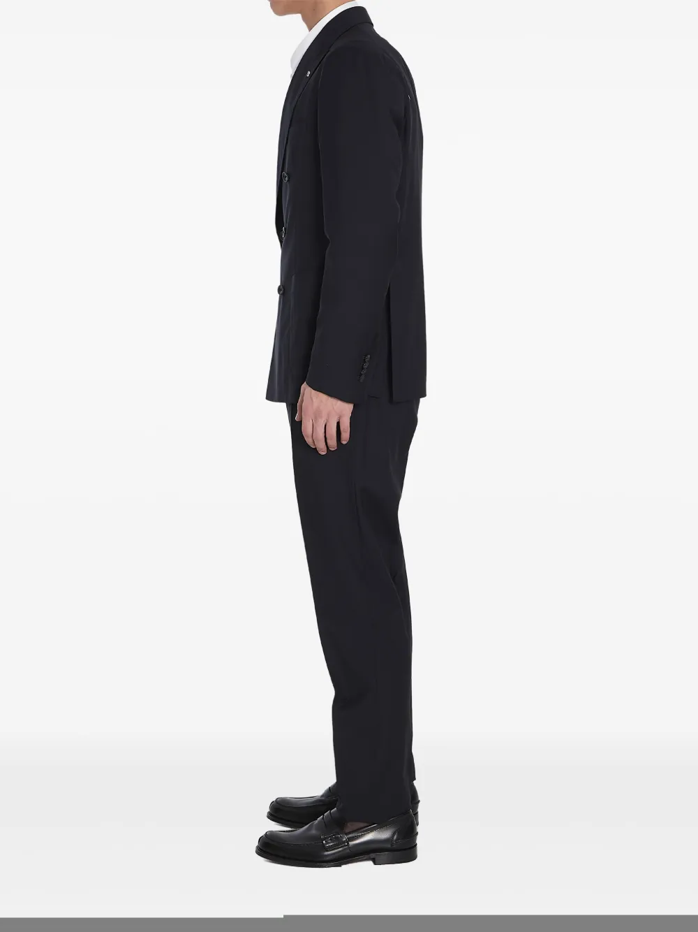 Tagliatore wool suit - Blauw