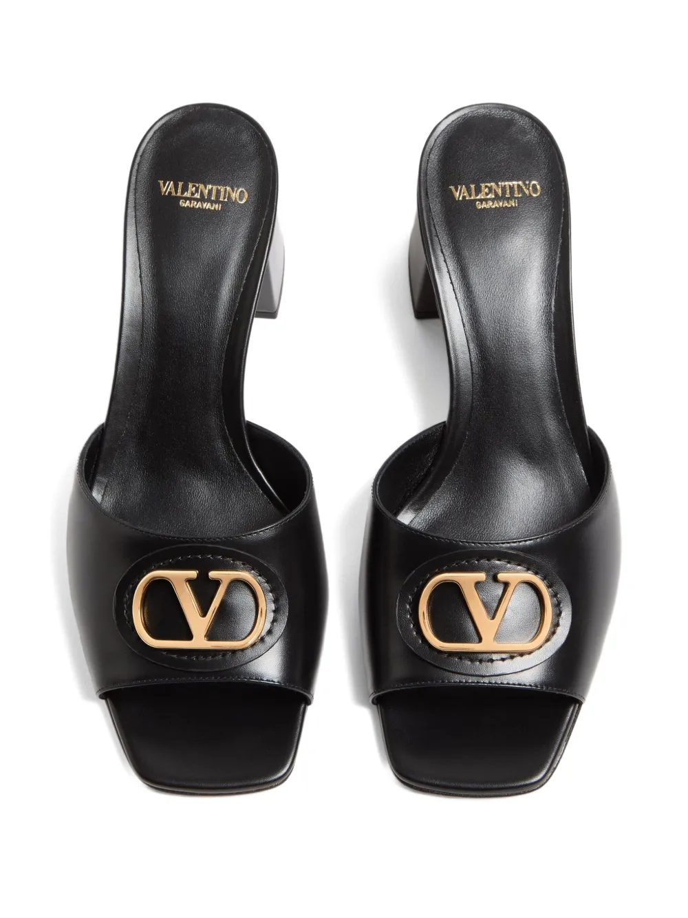 Valentino Garavani 60mm VLogo Signature sandals Black