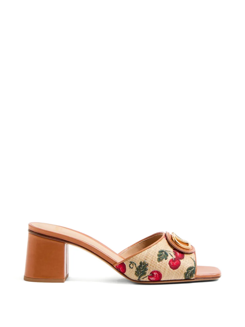 Valentino Garavani Mules Cherryfic 60mm - Toni neutri