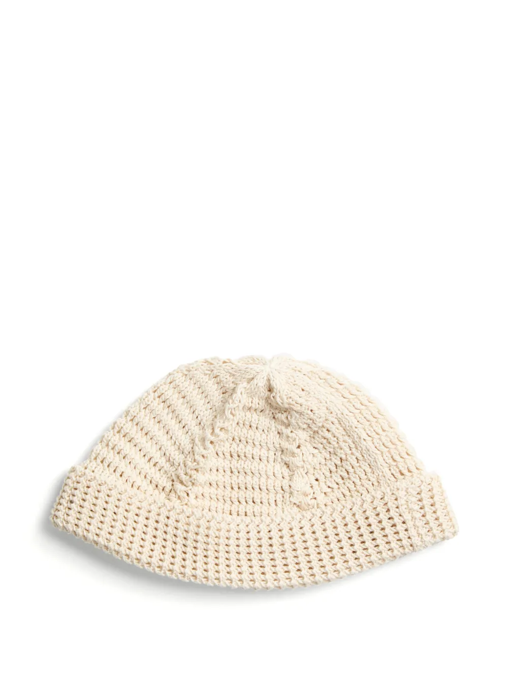 Valentino Garavani VLogo Signature gebreide muts Beige