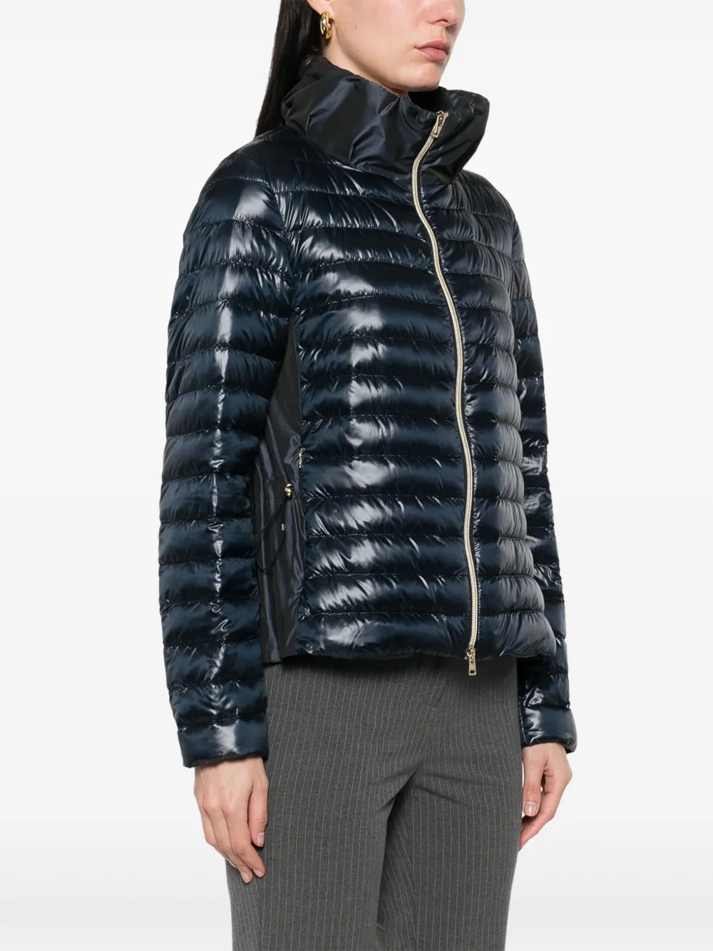 Herno Gewatteerd jack Blauw