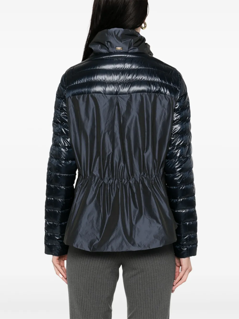 Herno Gewatteerd jack Blauw