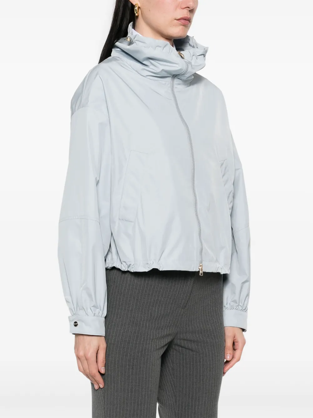Herno Jack met trekkoord Blauw
