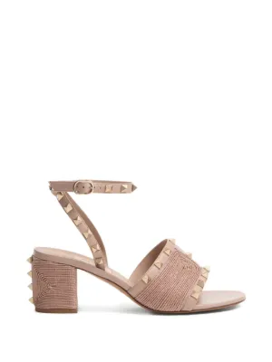 Valentino Garavani ロックスタッズ ストラップ サンダル 通販 - FARFETCH