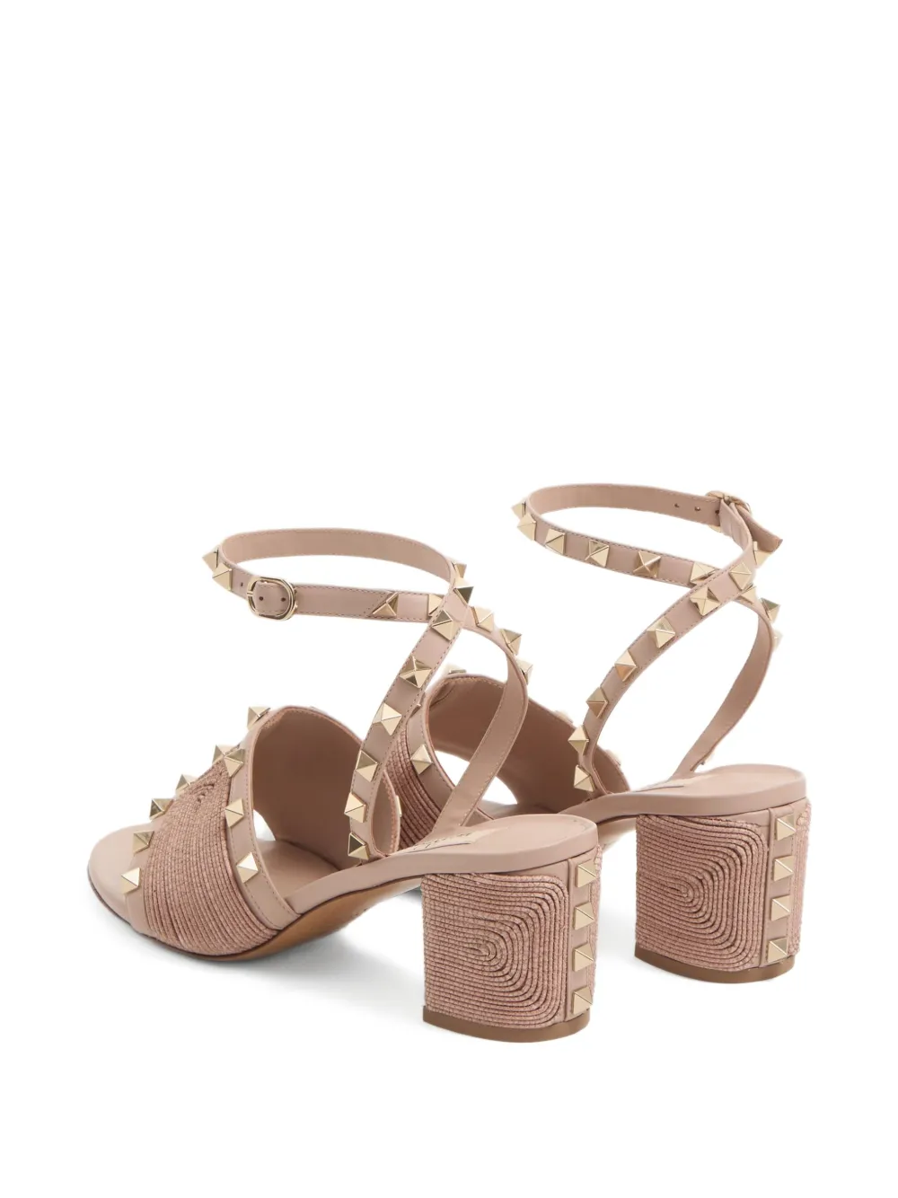 Valentino Garavani Rockstud sandalen Roze