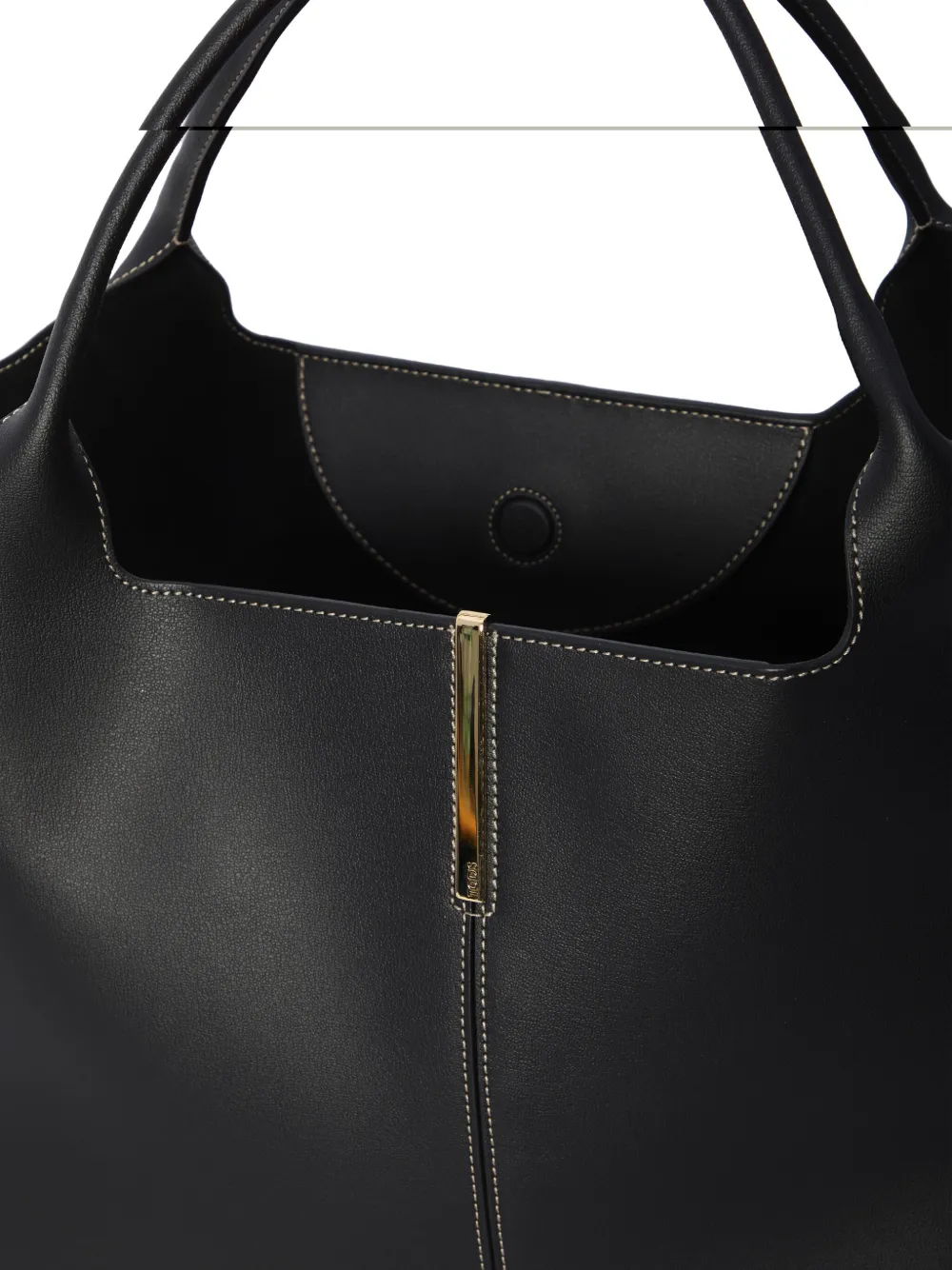 Tod's Leren shopper Zwart