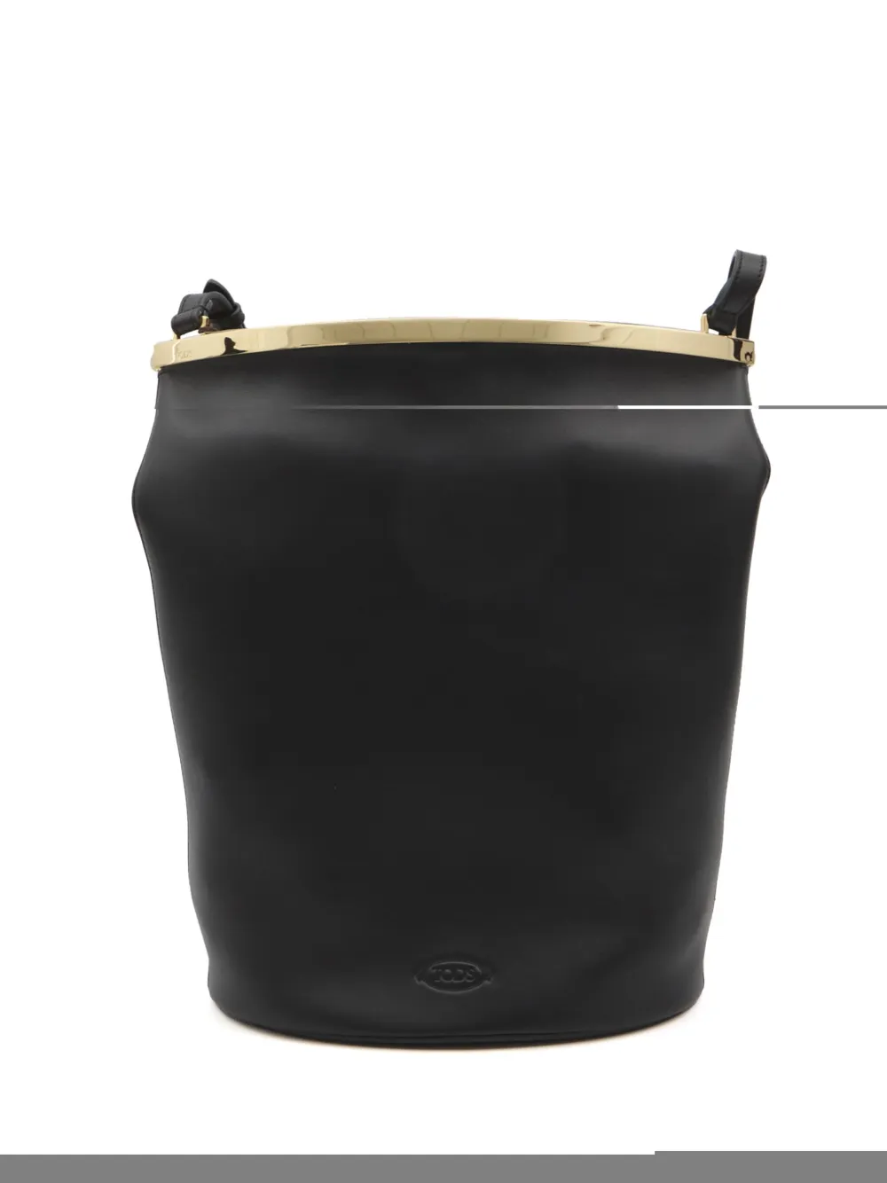 Tod's Small Leather Bucket Bag In Black