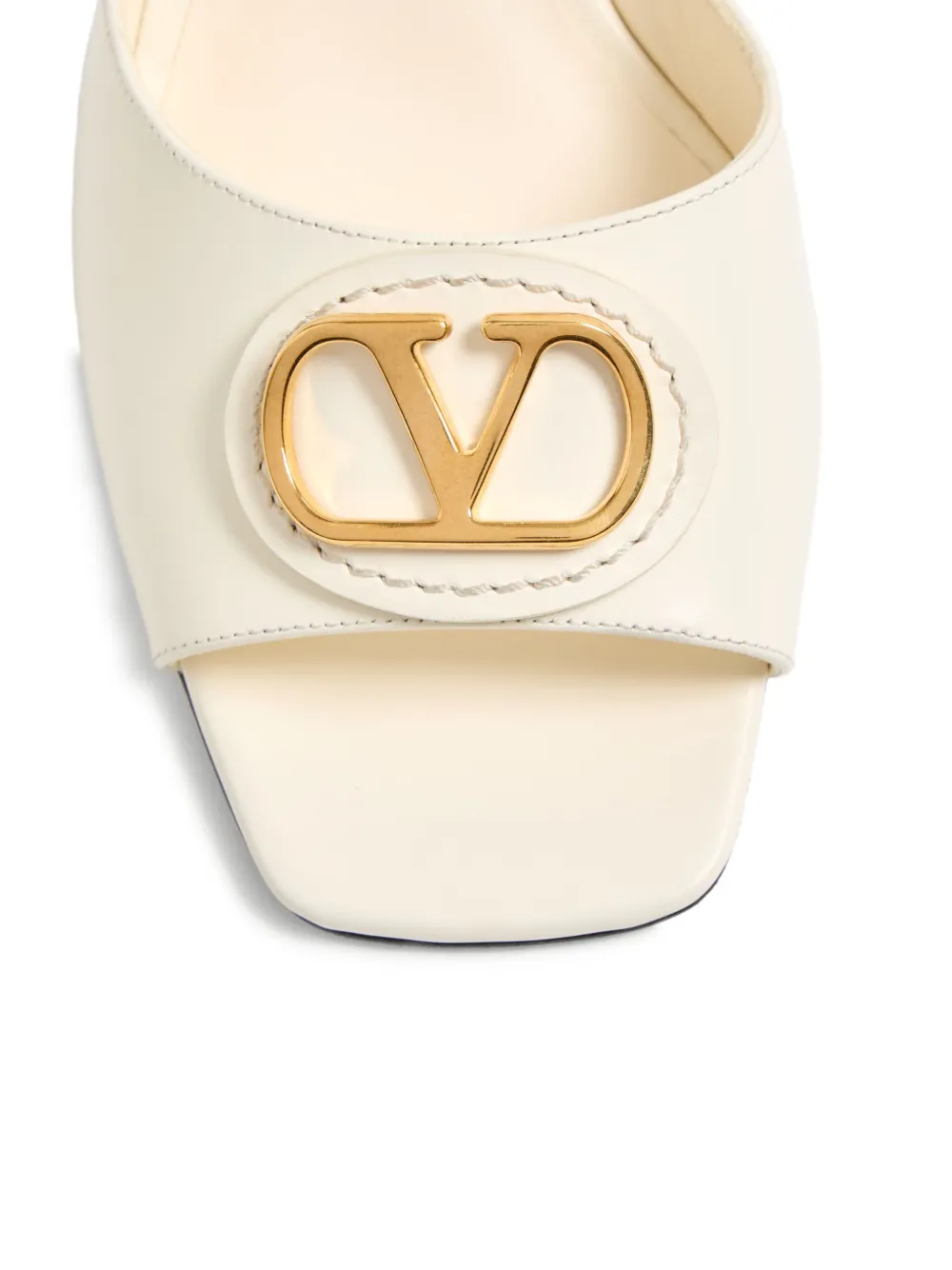 Valentino Garavani 60 mm VLogo Signature sandalen Wit