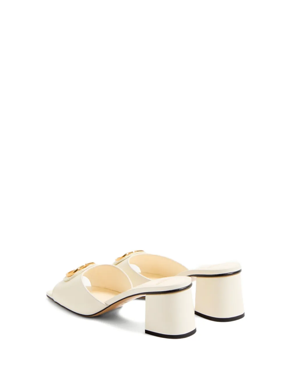 Valentino Garavani 60mm VLogo Signature sandals White