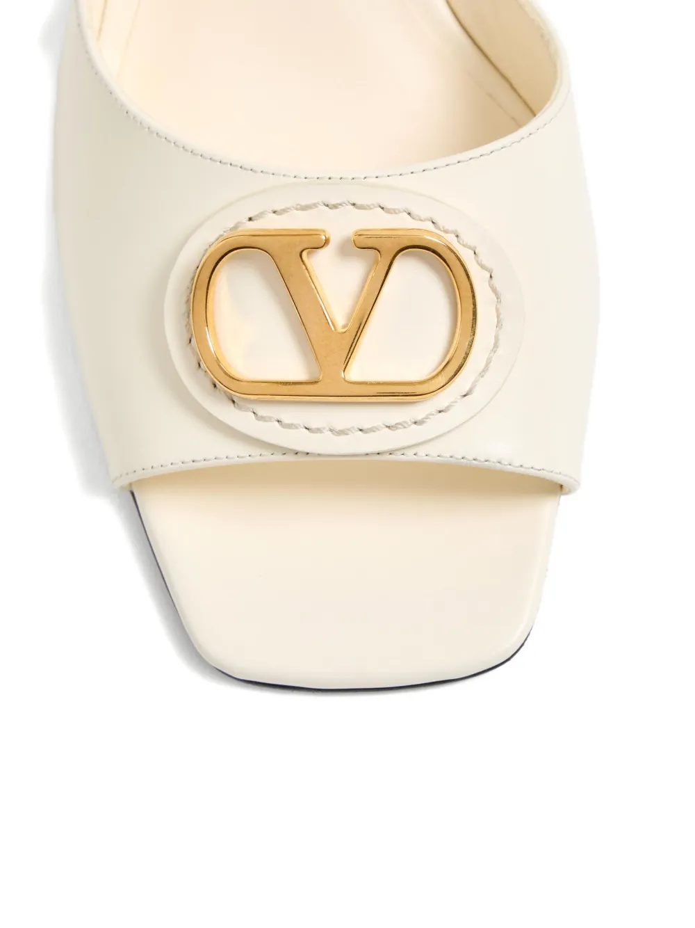 Valentino Garavani 60mm VLogo Signature sandals White