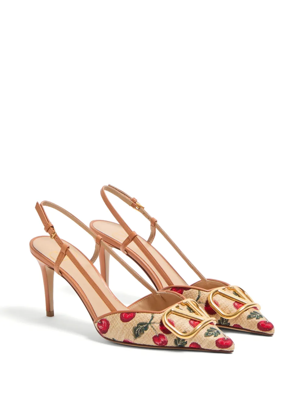 Valentino Garavani VLogo Signature pumps Beige