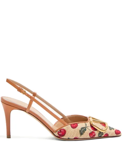 Valentino Garavani cherryfic-print pumps