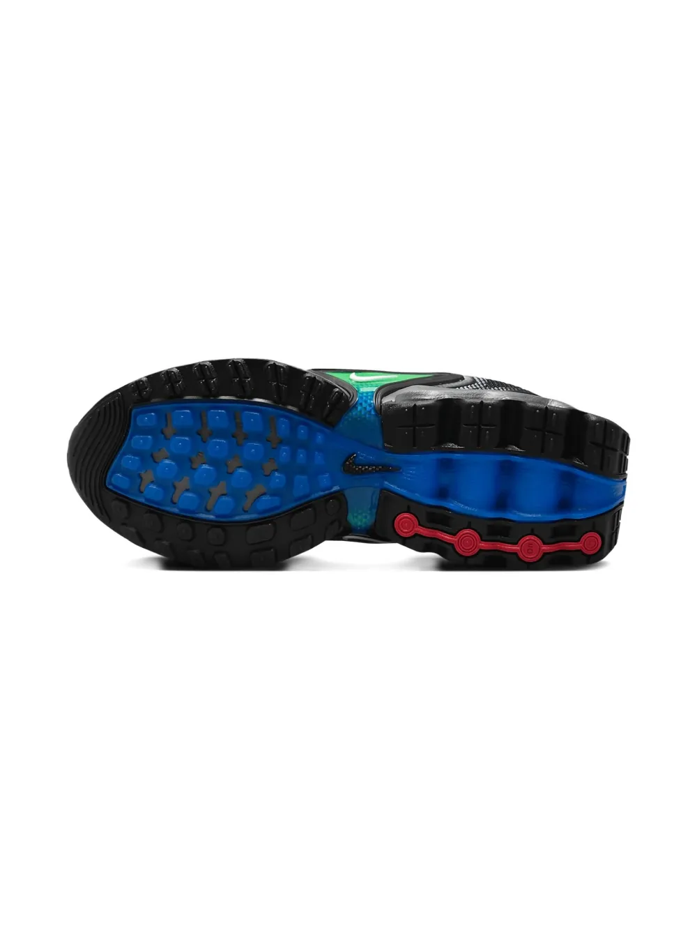 Nike Kids Air Max textured sneakers Black