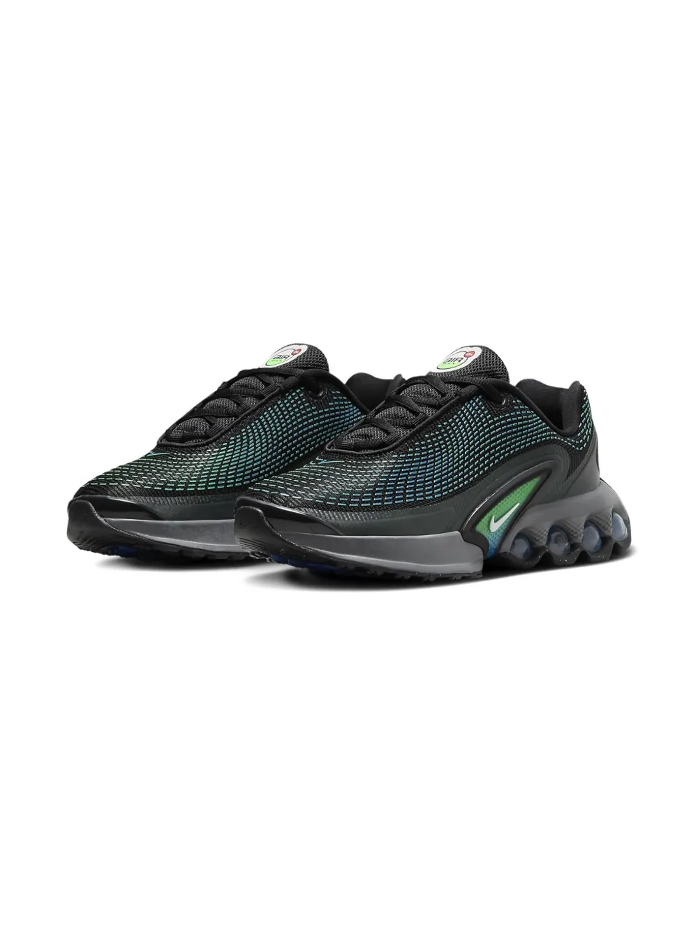 Nike Kids Air Max textured sneakers Black