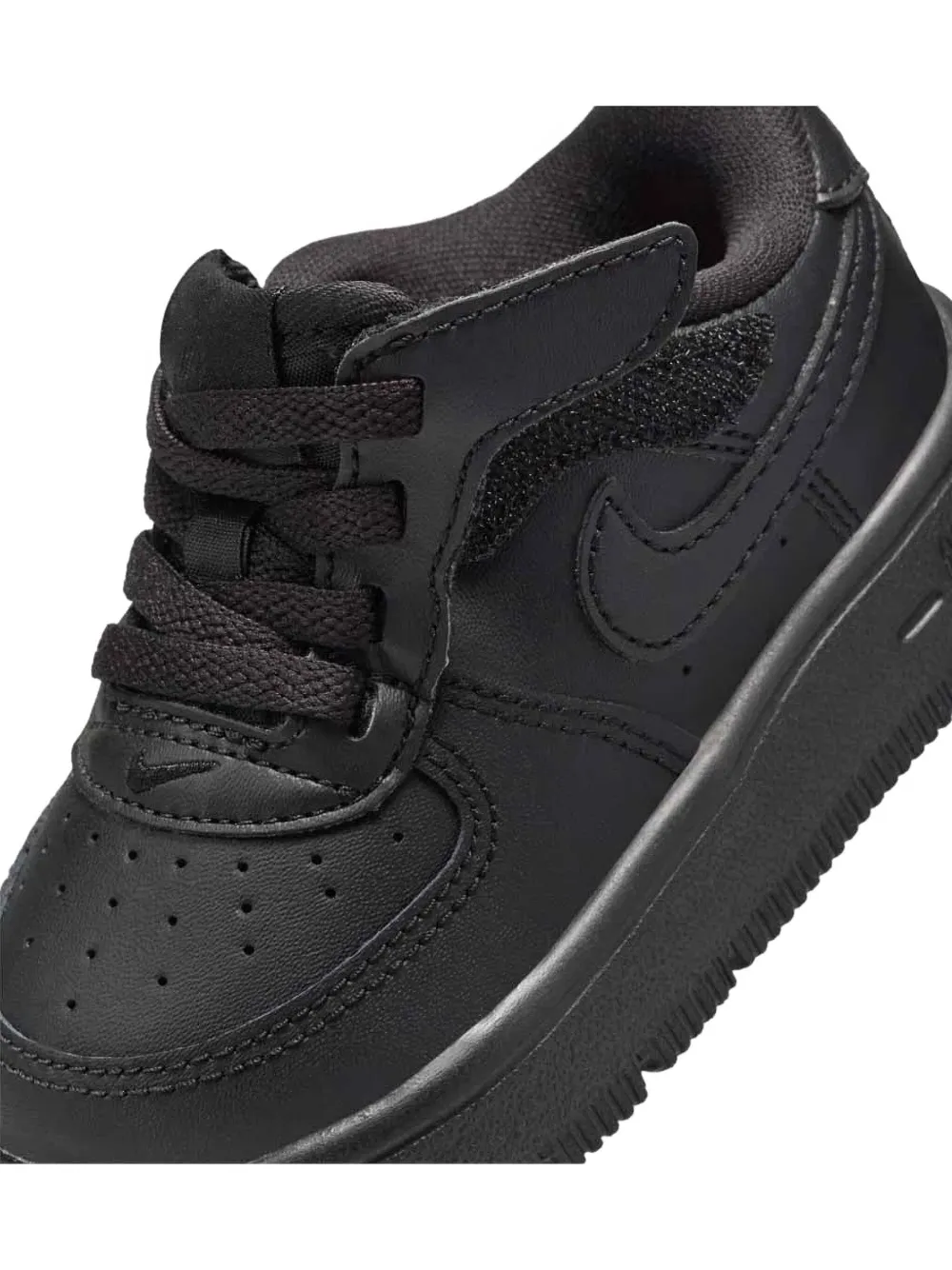Nike Kids easy-on low sneakers Black
