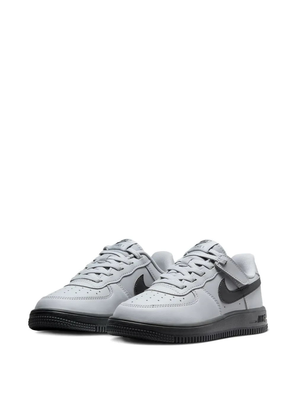 Nike Kids Force 1 Low EasyOn TD sneakers Grijs