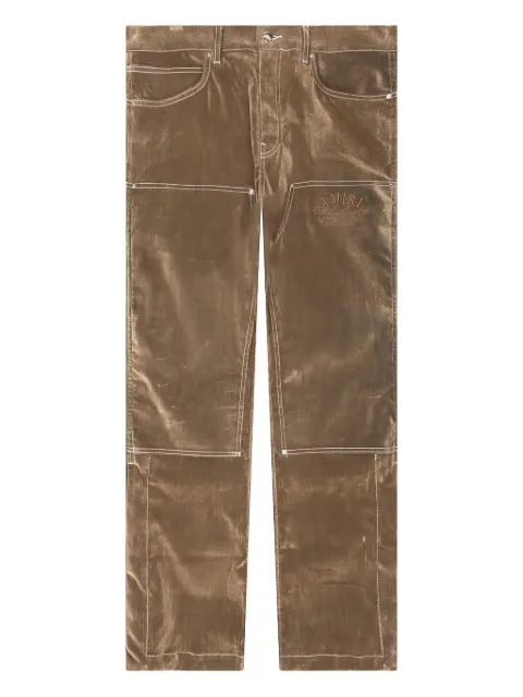 AMIRI velvet cargo pants