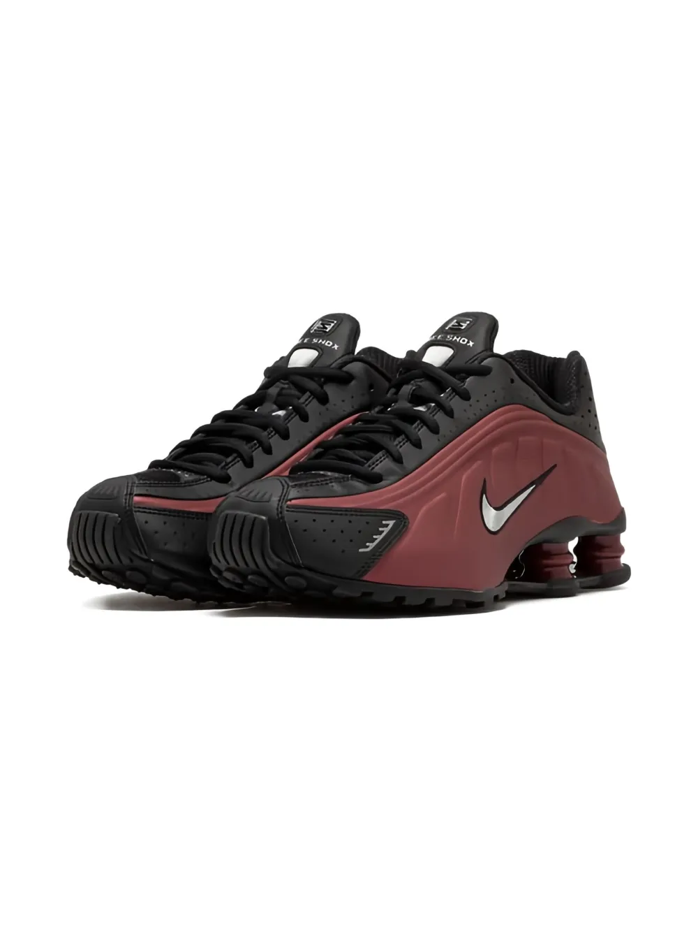 Nike Shox R4 "Team Red Black Metallic Silver" sneakers
