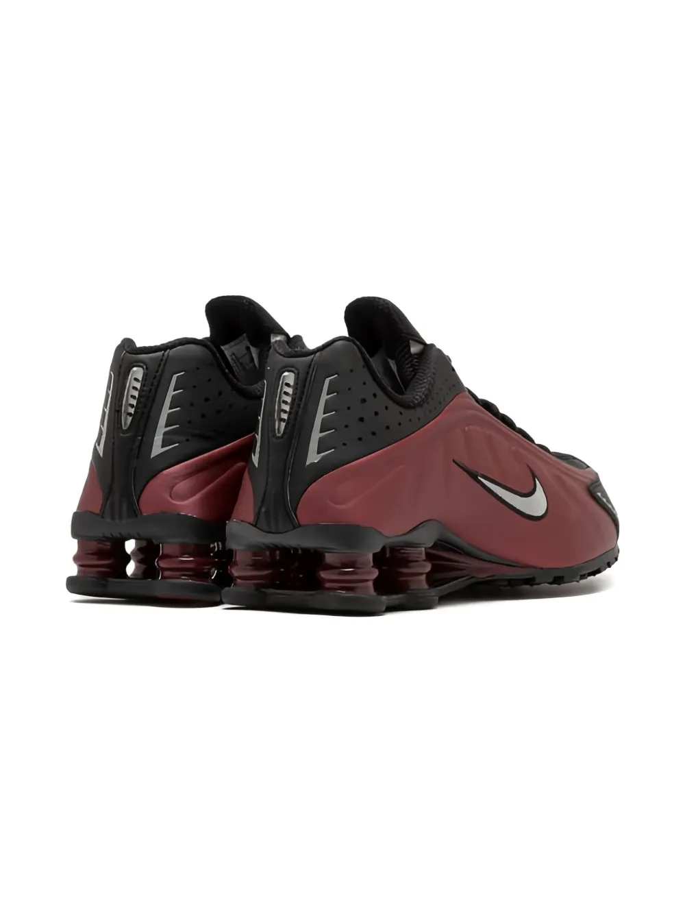 Nike Shox R4 "Team Red Black Metallic Silver" sneakers