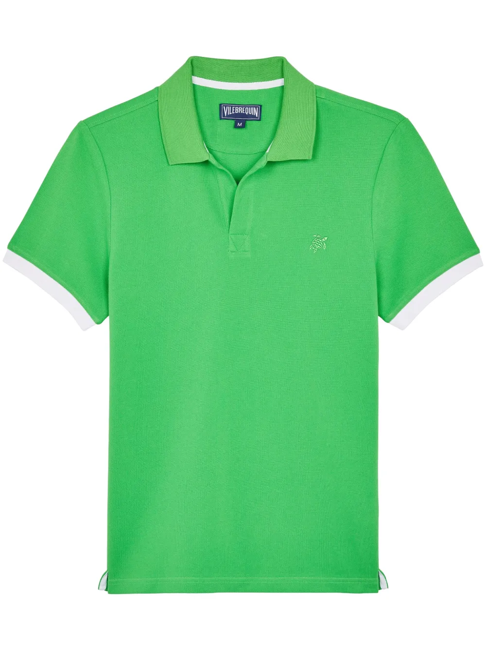 Vilebrequin camisa de piqué en algodón | verde | Image 1