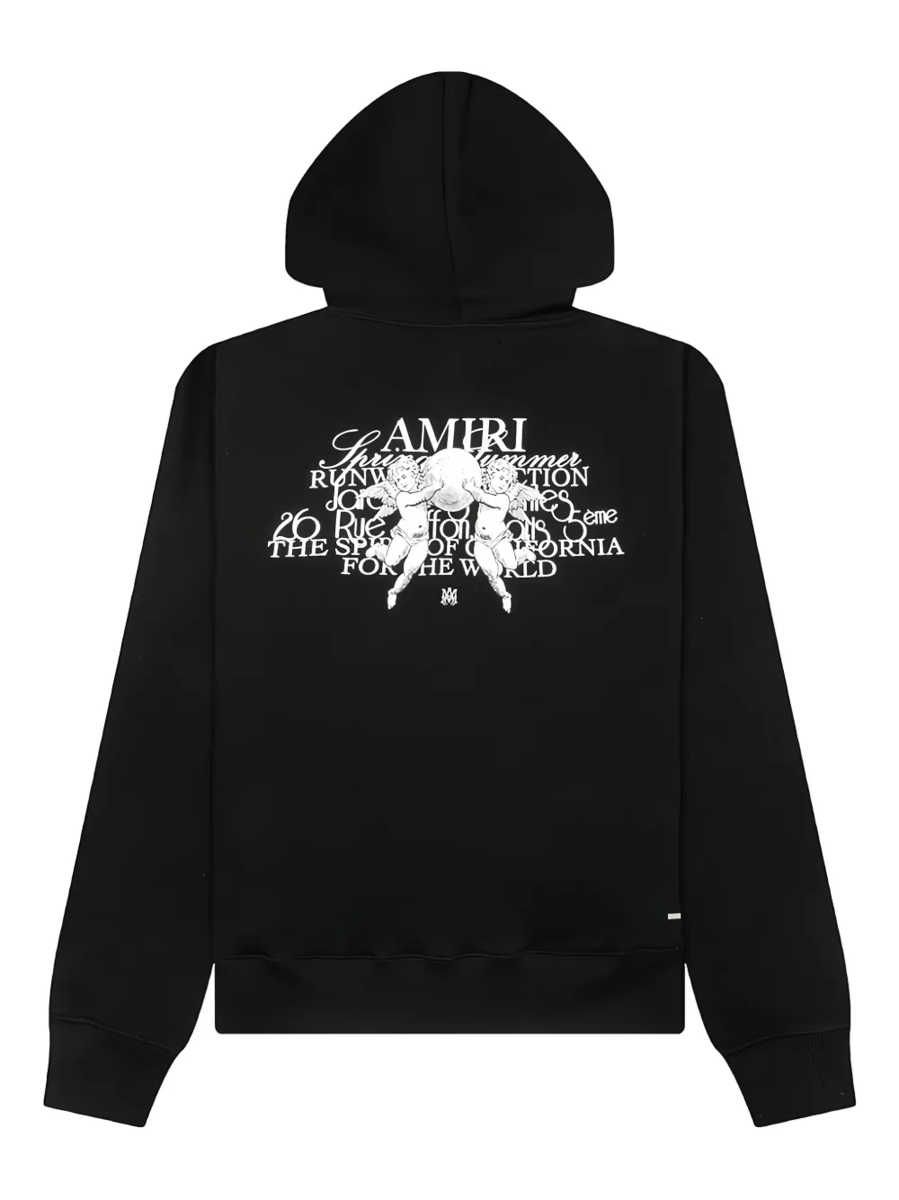 AMIRI Hoodie met cherubijnprint 1 BLACK