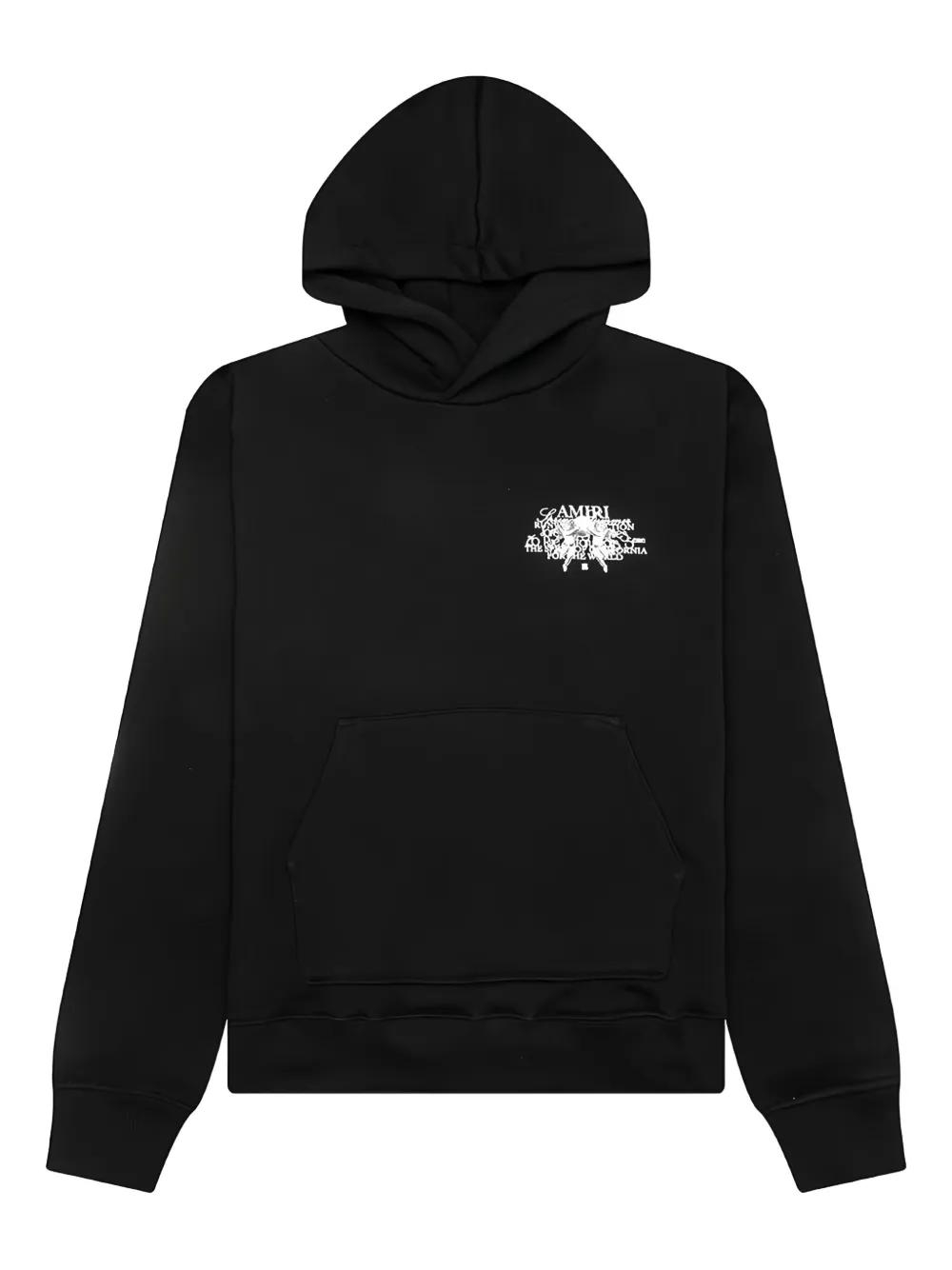 AMIRI Hoodie met cherubijnprint 1 BLACK