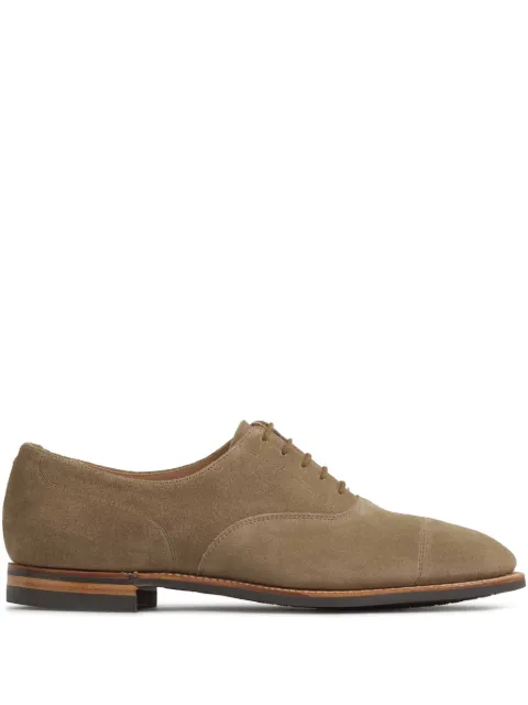 Crockett & Jones chaussures oxford en daim