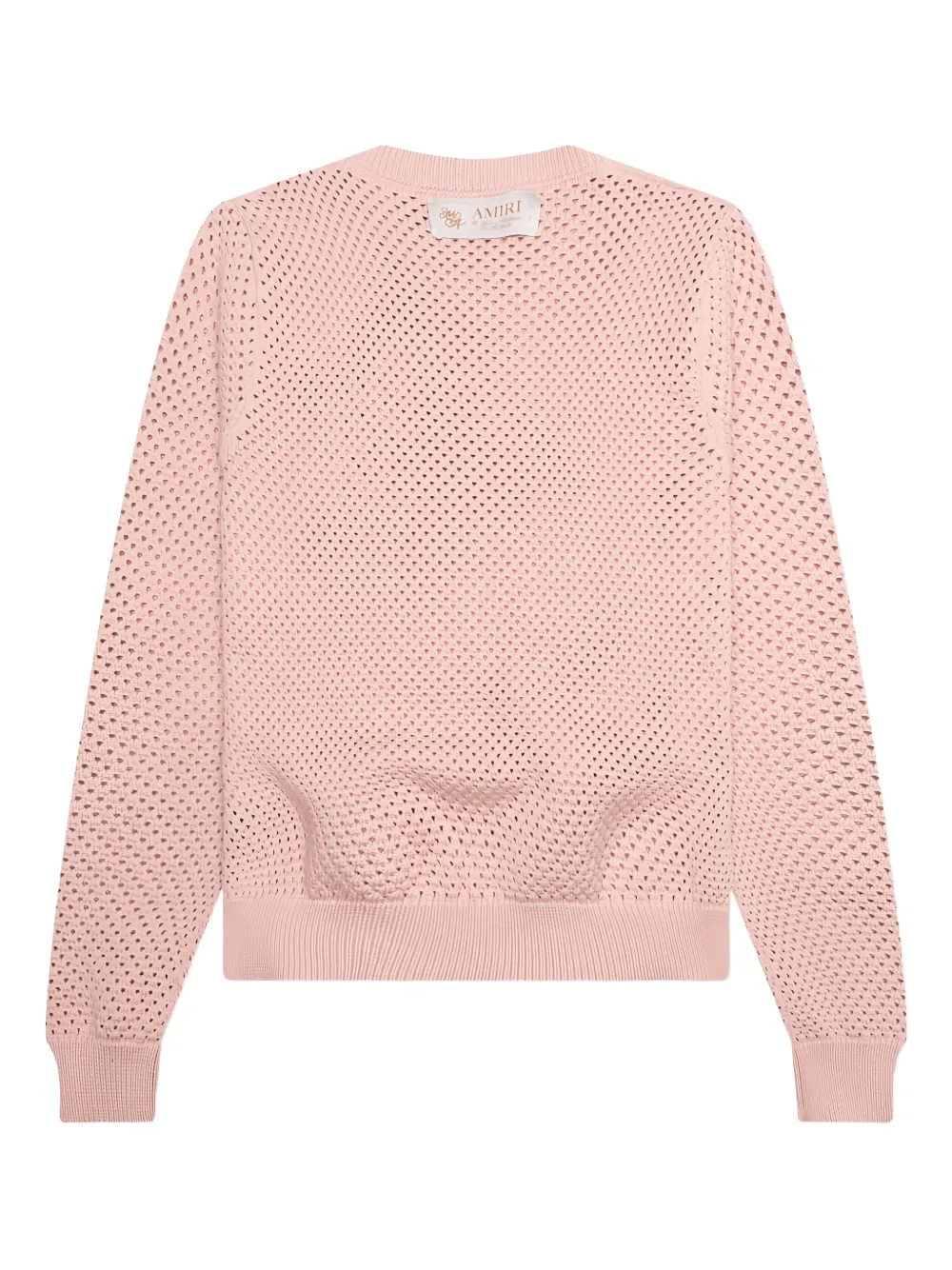 AMIRI open-knit sweater Roze