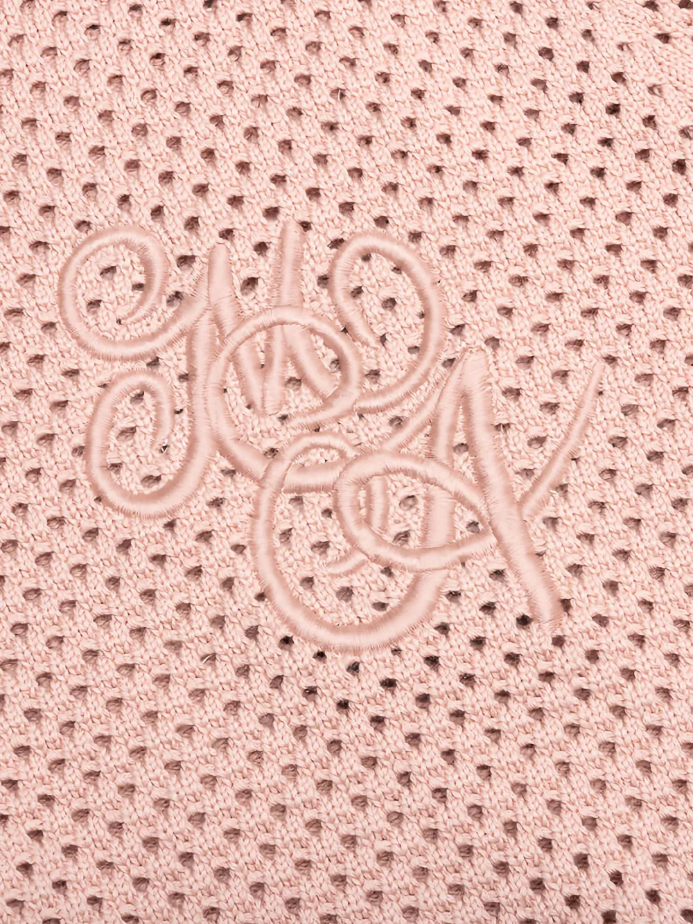AMIRI Opengebreide trui Roze