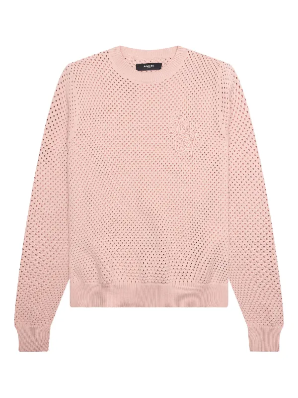 売り切りセール　アミパリス　ピンク　ニットセーター 売り切りセール アミパリス ピンク ニットセーター ピンク系 S AMI