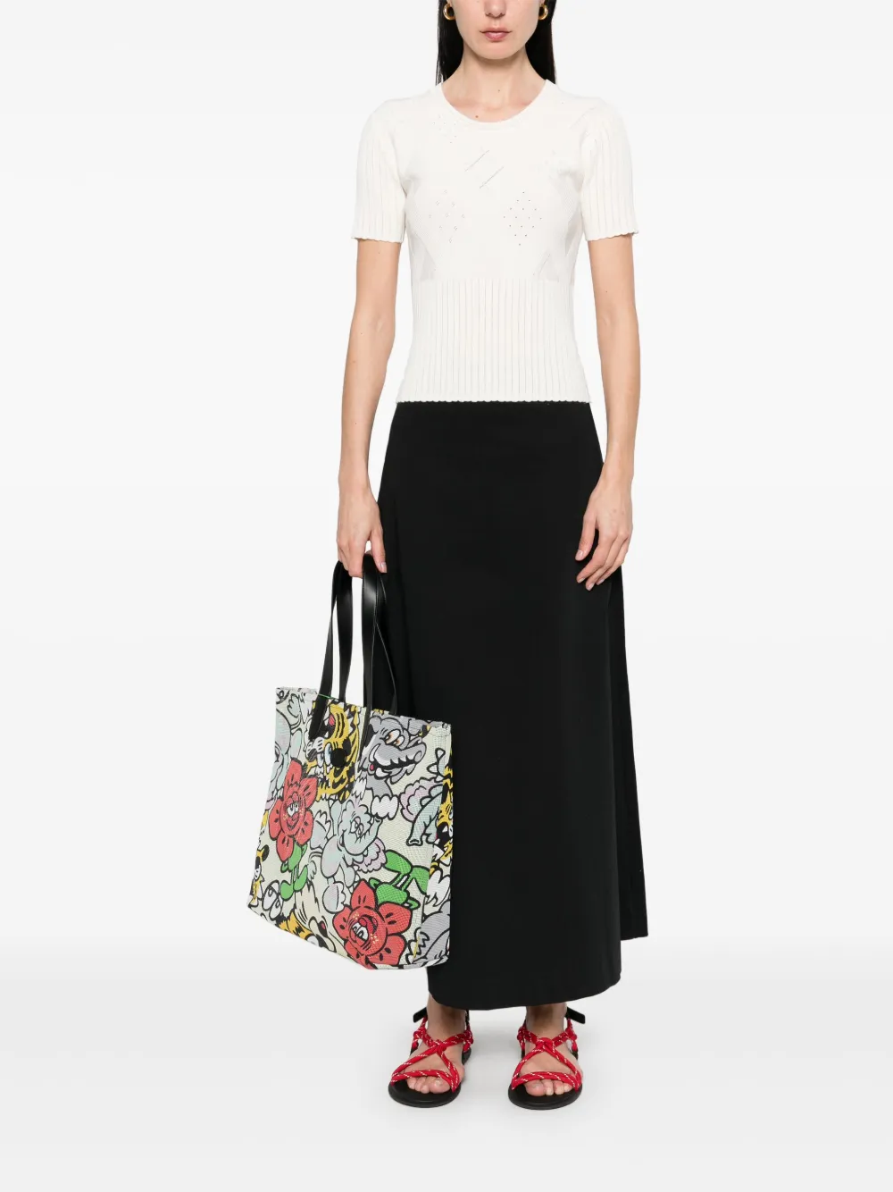 Kenzo playera con motivo de rombos | Playeras y jerséis | Image 2