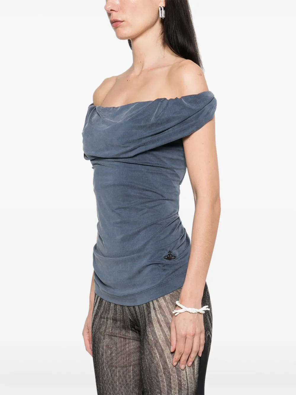 Vivienne Westwood Ginnie top Blauw
