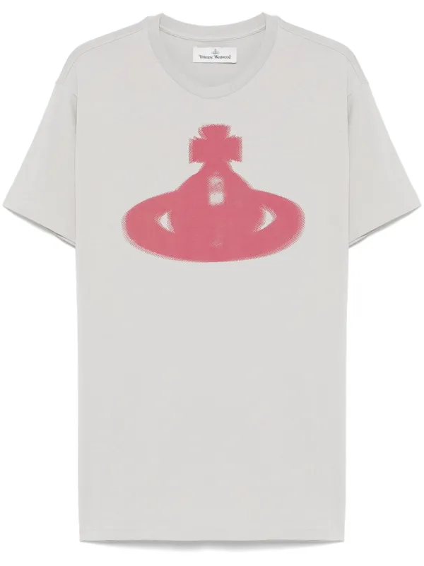 Tシャツ・カットソー Vivienne Westwood Halftone Orb T-Shirt Vivienne Westwood Halftone Orb T Shirt White | Mainline