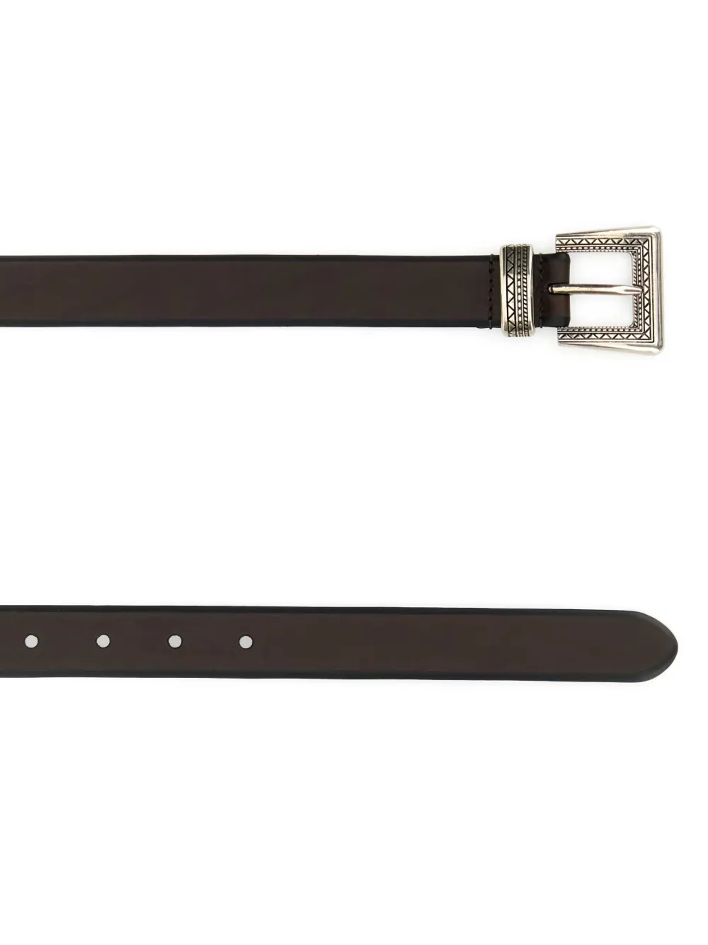 Prada leather belt - Bruin