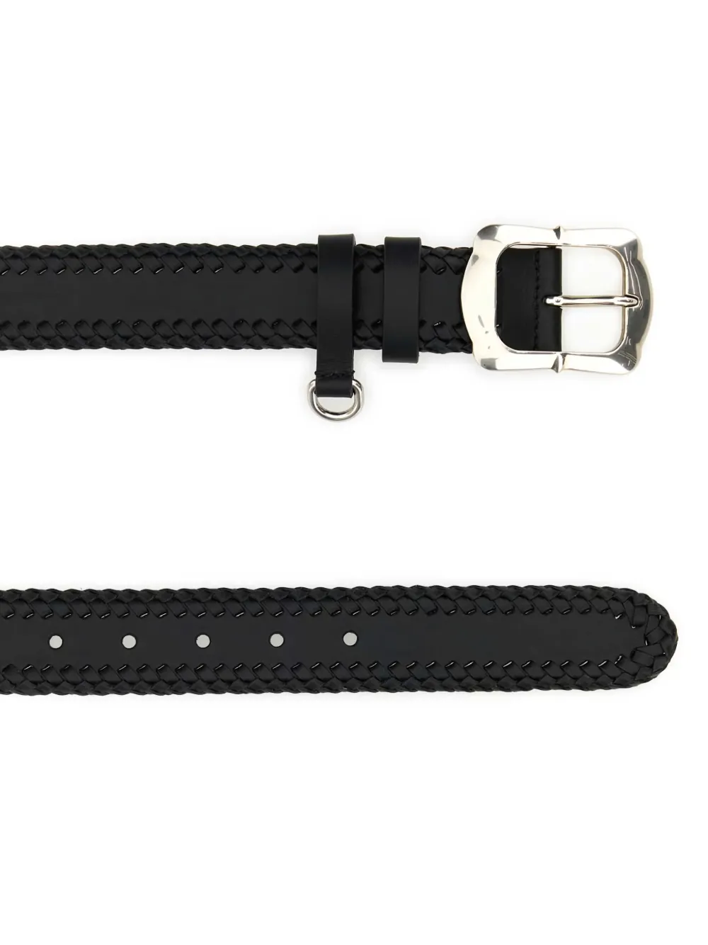 Prada leather belt - Zwart