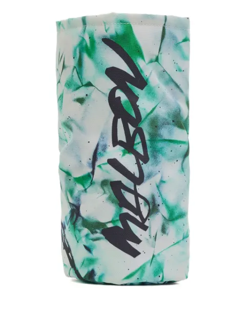 Malbon Golf marble-print can cooler