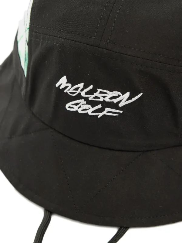Malbon Golf x Futura Tag printed-panel Bucket Hat | Black