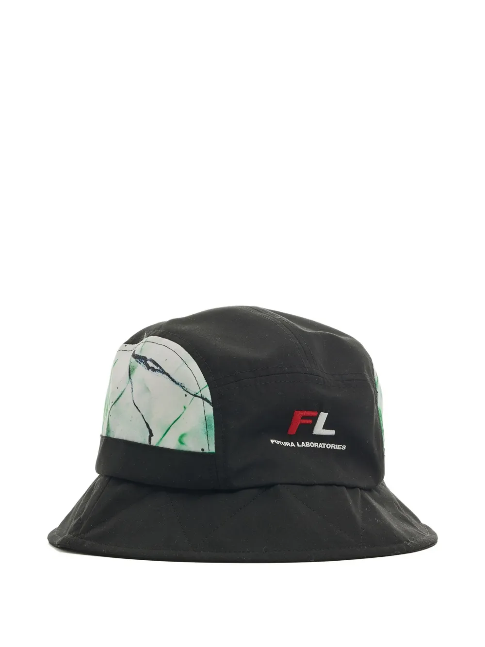 Malbon Golf Vissershoed met print - Zwart