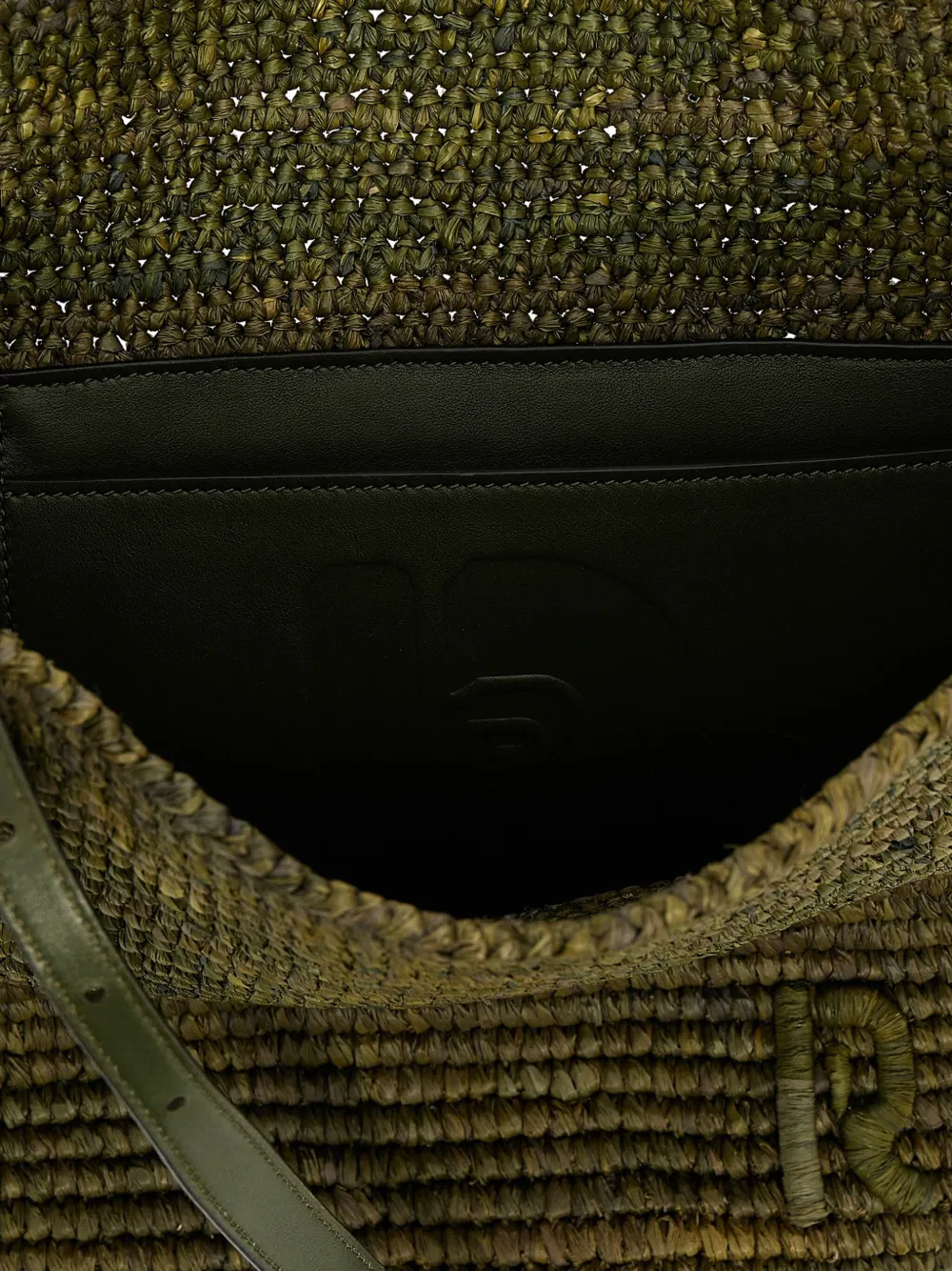 Rabanne Cabas shopper Groen