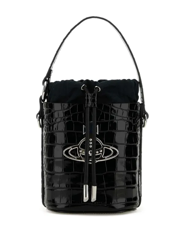Vivienne Westwood Daisy Bucket Bag in Black