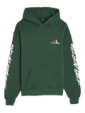 Malbon Golf x Futura Tag graphic print hoodie - Green