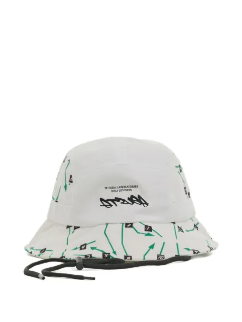 Malbon Golf x Futura Tag graphic-print bucket hat