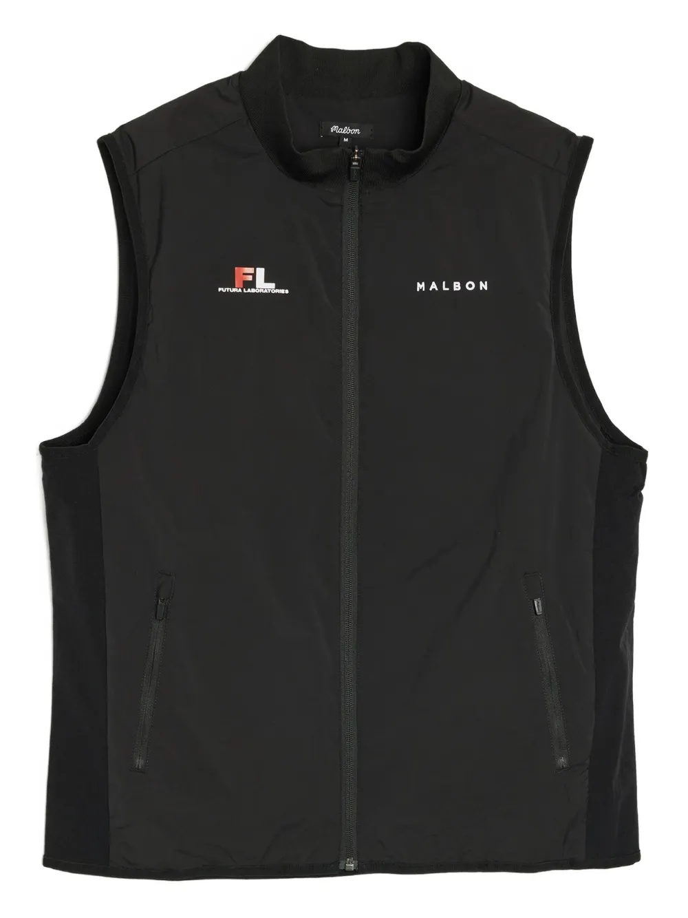 Malbon Golf X Futura Logo-print Down Vest
