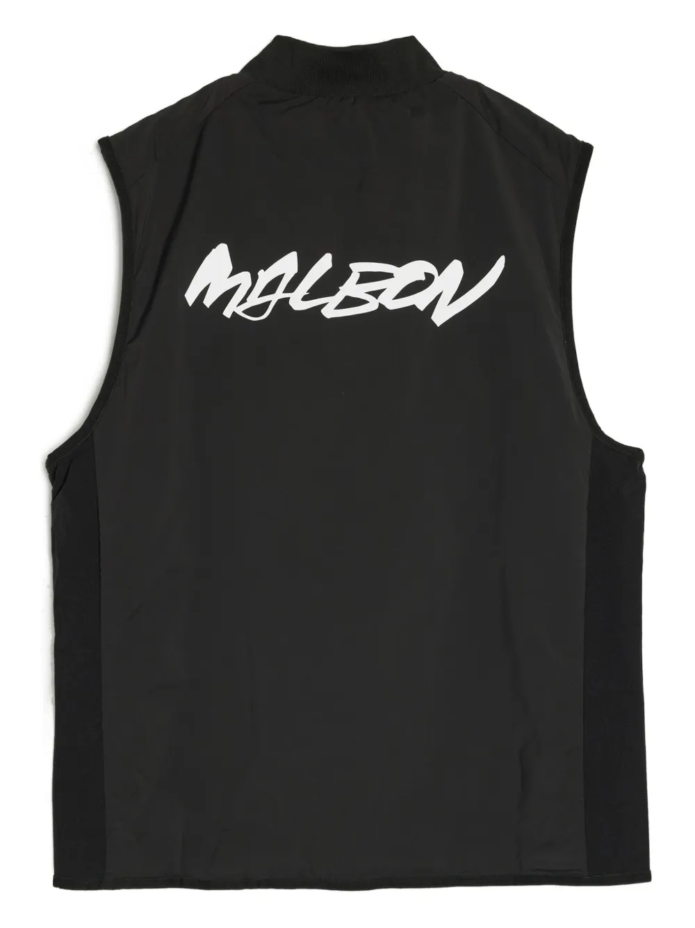 Malbon Golf x Futura bodywarmer met logoprint Zwart
