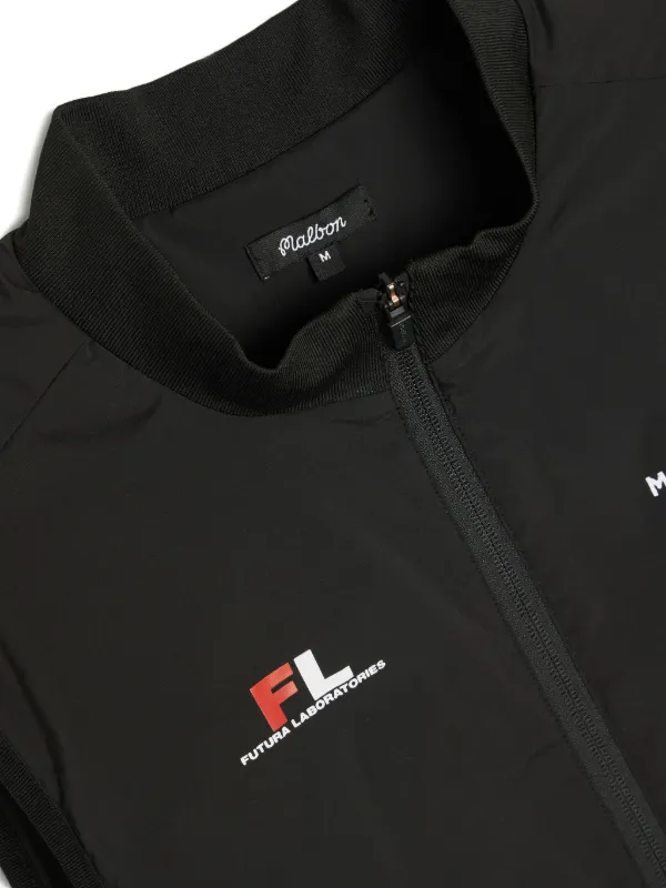 Malbon Golf x Futura ダウンベスト | ブラック | FARFETCH JP