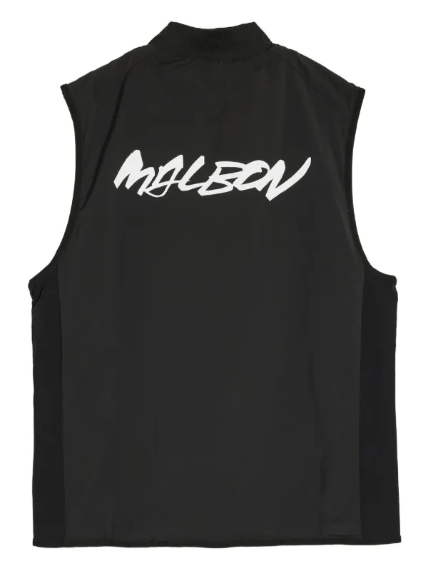 Malbon Golf x Futura ダウンベスト | ブラック | FARFETCH JP