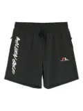 Malbon Golf x Futura Tag Tech shorts - Black